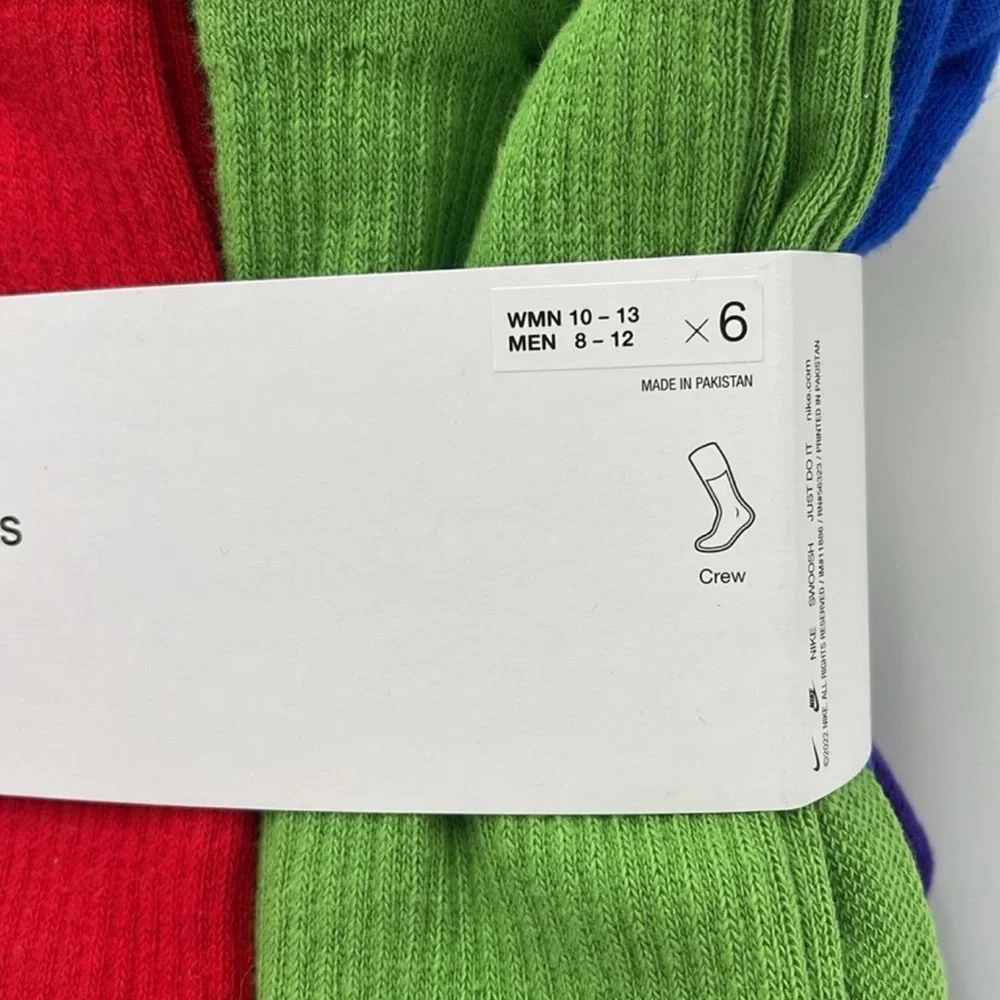 Nike Everyday Plus Cushioned
Training Crew Socks (6 Pairs) - Picture 5 of 16